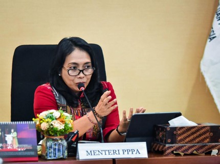 Menteri Bintang Puspayoga Ajak Masyarakat Akhiri Kekerasan Terhadap Perempuan & Anak Perempuan