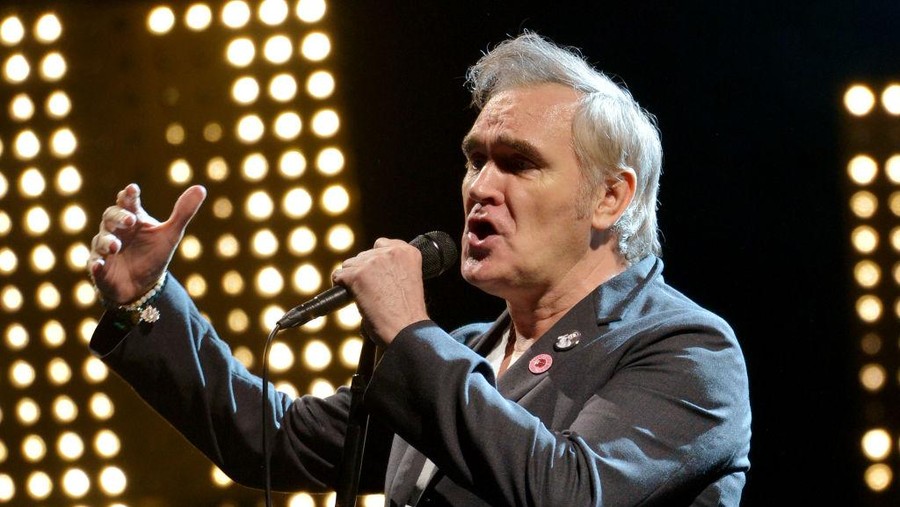 Morrissey LONDON, ENGLAND - MARCH 14: Morrissey performs live on stage at Wembley Arena on March 14, 2020 in London, England. (Photo by Jim Dyson/Getty Images)