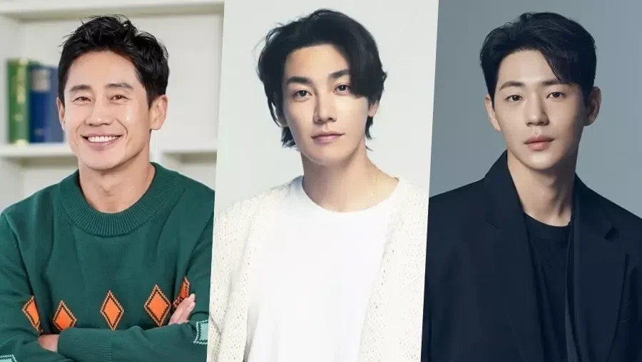 Shin Ha Kyun, Kim Young Kwang, dan Shin Jae Ha