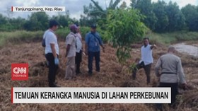 VIDEO: Temuan Kerangka Manusia di Lahan Perkebunan