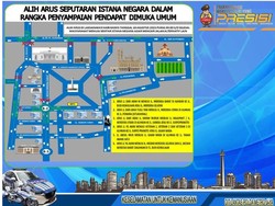 Ada Demo Buruh, Simak Rekayasa Lalin Sekitar Patung Kuda Jakpus Hari Ini