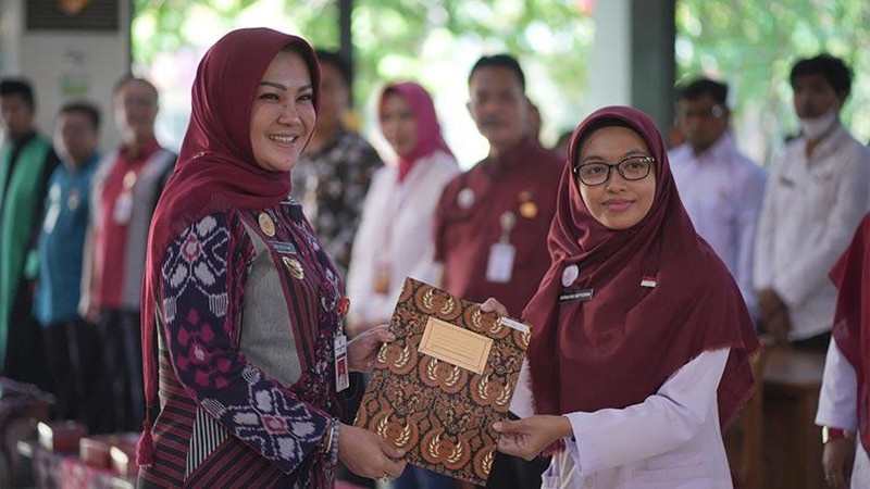 Pemerintah Kabupaten Klaten, Jawa Tengah melantik 577 pegawai pemerintah dengan perjanjian kerja (PPPK).