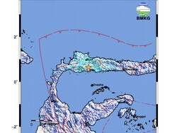 Gempa Terkini M 5,3 Guncang Buol Sulteng, Berpusat di Darat