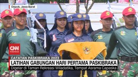 VIDEO: Hari Pertama Latihan Gabungan Paskibraka