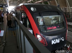 Naik LRT Jabodebek Tinggal Tap Flazz cs hingga QRIS