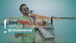 Bak di Timur Tengah, Indahnya Wisata Padang Pasir di Riau Air Telaganya Biru