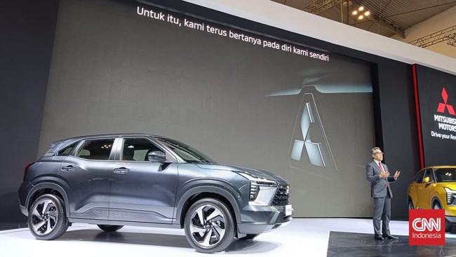 MitsubishiXforce melalui ajang Gaikindo Indonesia International Auto Show (GIIAS) 2023.