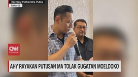 VIDEO: MA tolak Gugatan Moeldoko, AHY Bersorak