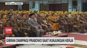 VIDEO: Gibran Dampingi Prabowo Saat Kunjungan Kerja