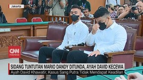 VIDEO: Sidang Tuntutan Mario Dandy Ditunda, Ayah David Kecewa