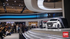 FOTO: Penampilan Mobil-mobil 'Hijau' Toyota di GIIAS