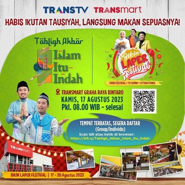 Yuk Jamaah, Nonton Islam Itu Indah TRANS TV Secara Langsung & Bisa Bawa Anak