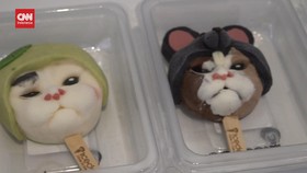 VIDEO: Gerai di Thailand Jual Es Krim Berbentuk Unik