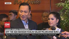 VIDEO: AHY: Tak Ada Bahasan Koalisi Dalam Peluncuran Buku