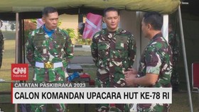 VIDEO: Calon Komandan Upacara HUT Ke-78 RI
