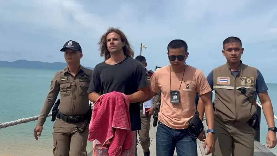 Daniel Sancho Bronchalo Ditangkap