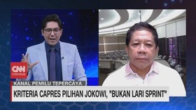 VIDEO: Kriteria Capres Pilihan Jokowi, ' Bukan Lari Sprint'