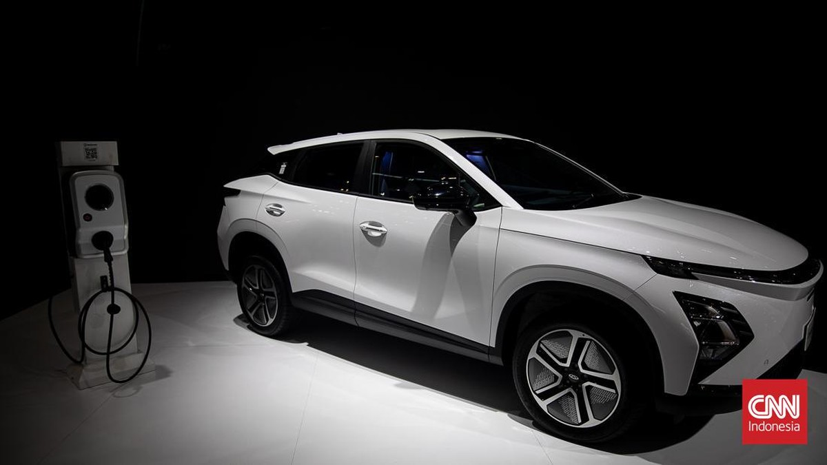 FOTO: Penampakan Chery Omoda 5  EV di GIIAS 2023