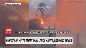 VIDEO: Kebakaran Hutan Mematikan Landa Hawaii, 53 Orang Tewas