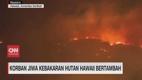 VIDEO: Korban Jiwa Kebakaran Hutan Hawaii Bertambah