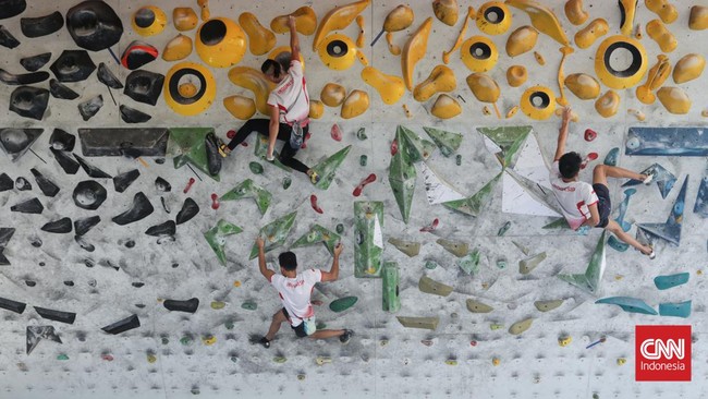 Meski baru naik pamor dalam beberapa tahun terakhir, Panjat Tebing punya ambisi tak main-main di Olimpiade 2024 yaitu meraih emas.