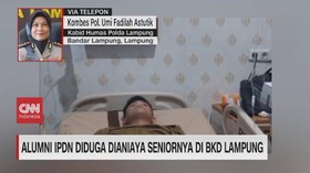 VIDEO: Alumni IPDN Diduga Dianiaya Seniornya di BKD Lampung