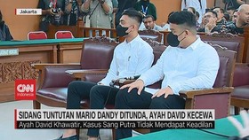 VIDEO: Sidang Tuntutan Mario Dandy Ditunda, Ayah David Kecewa