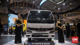 Fuso eCanter Muncul di GIIAS, Diluncurkan 2024 untuk Wilayah Jakarta