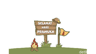 40 Ucapan Hari Pramuka 14 Agustus 2023, Dilengkapi dengan Twibbon