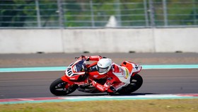 Reaksi Pembalap Indonesia Herjun Atna Menang ARRC AP 250 Mandalika