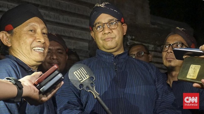 Anies Baswedan tak mau tergesa-tergesa dan terus menjaga tensi politik hingga hari pencoblosan Pilpres 2024 agar tenaga dan staminanya masih terjaga.