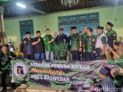 Gerakan Pemuda Kabah Pimpinan Tommy Deklarasi Dukung Anies Capres