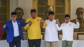 Airlangga Tepis Isu Cak Imin Hengkang dari Koalisi Prabowo