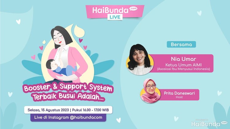HaiBunda Live Booster dan Support System Busui HaiBunda Live Booster dan Support System Busui
