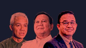 INFOGRAFIS: Jumlah Kursi DPR Koalisi Prabowo, Ganjar, Anies
