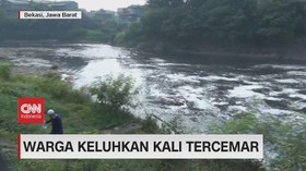 VIDEO: Warga Keluhkan Kali Tercemar
