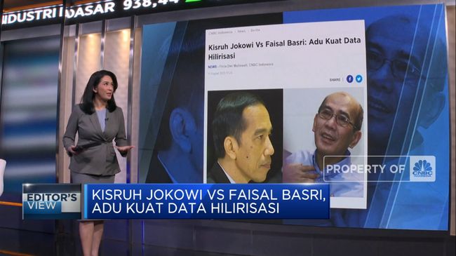 Adu Data Hilirisasi Jokowi Vs Faisal Basri, Siapa Yang Benar?