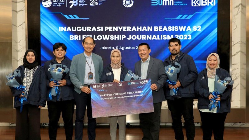 45 Jurnalis Dapat Beasiswa S2 dari BRI Fellowship Journalism 2023