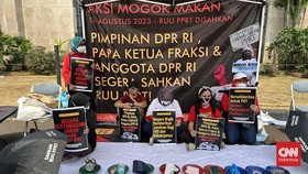 30 Orang Mogok Makan di DPR Gara-gara Mandek RUU PPRT