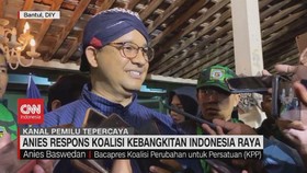 VIDEO: Anies Respons Koalisi Kebangkitan Indonesia Raya
