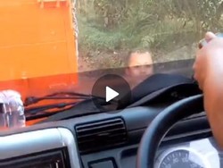 Bocah Palak-Ancam Sopir Truk di Lampung Berujung Ortu Minta Maaf