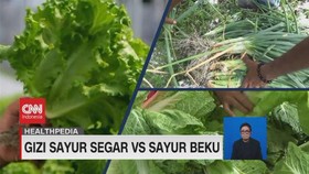 VIDEO: Gizi Sayur Segar Vs Sayur Beku