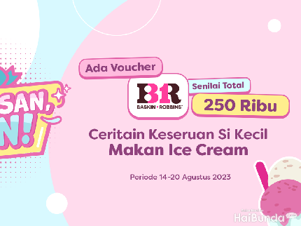 Selamat! Ini 5 Bunda Pemenang Voucher Gratis Es Krim Baskin Robbins