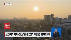 VIDEO: Jakarta Peringkat Ke-2 Kota Paling Berpolusi