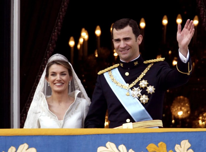 Pernikahan Letizia dan Pangeran Felipe/Foto: Getty Images