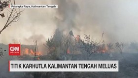 VIDEO: Titik Karhutla Kalimantan Tengah Semakin Meluas