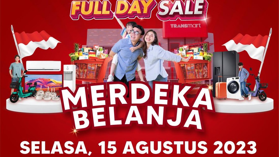 Transmart Full Day Sale 15 Agustus 2023