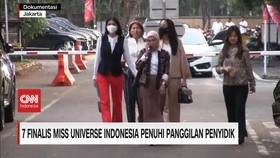 VIDEO: 7 Finalis Miss Universe Indonesia Penuhi Panggilan Penyidik