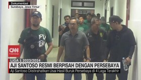 VIDEO: Aji Santoso Resmi Berpisah dengan Persebaya