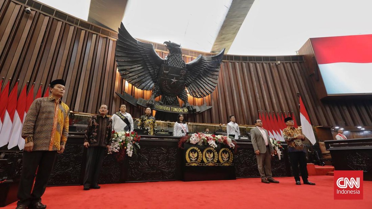 FOTO: Gladi Bersih Pidato Kenegaraan di MPR/DPR
